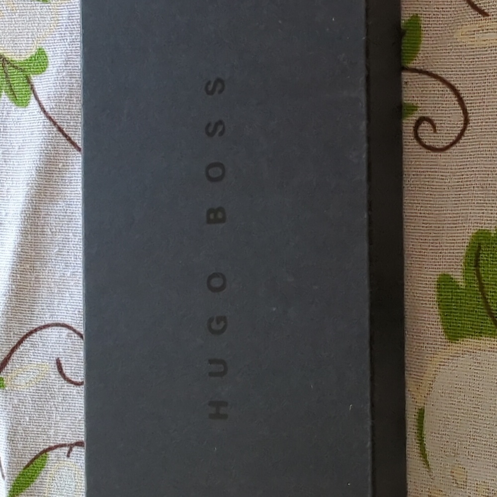 Hugo Boss Syntax Rollerball black pen NWT Great gift! Anniversary, graduation...